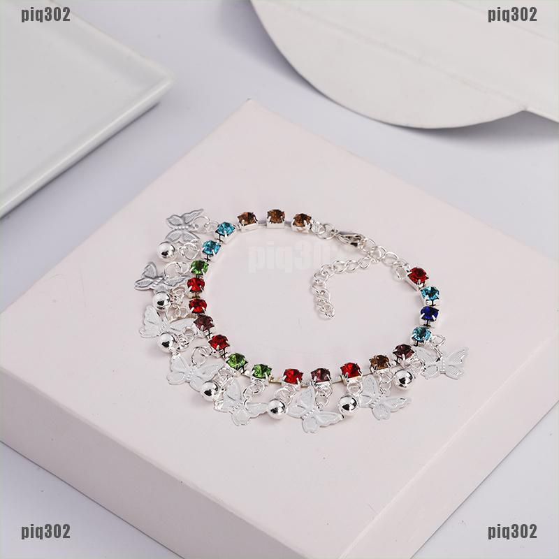 Lắc Chân Phối Mặt Hình Bướm Xinh Xắn Piq302 | BigBuy360 - bigbuy360.vn