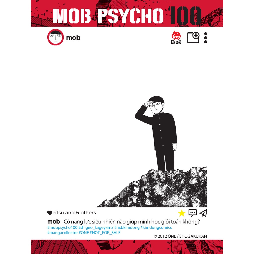 Truyện Tranh - Mob Psycho 100 KDCM1348TC