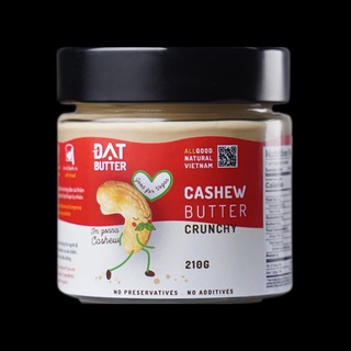 Bơ hạt điều (Đạt Foods) - 210g | mịn, hạt