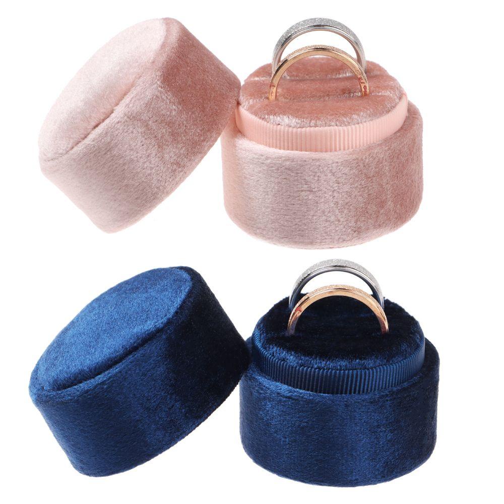 Hộp Đựng Trang Sức Bằng Vải Mềm Thiết Kế Nhỏ Gọn Dành Cho Nữ Giá Đỡ