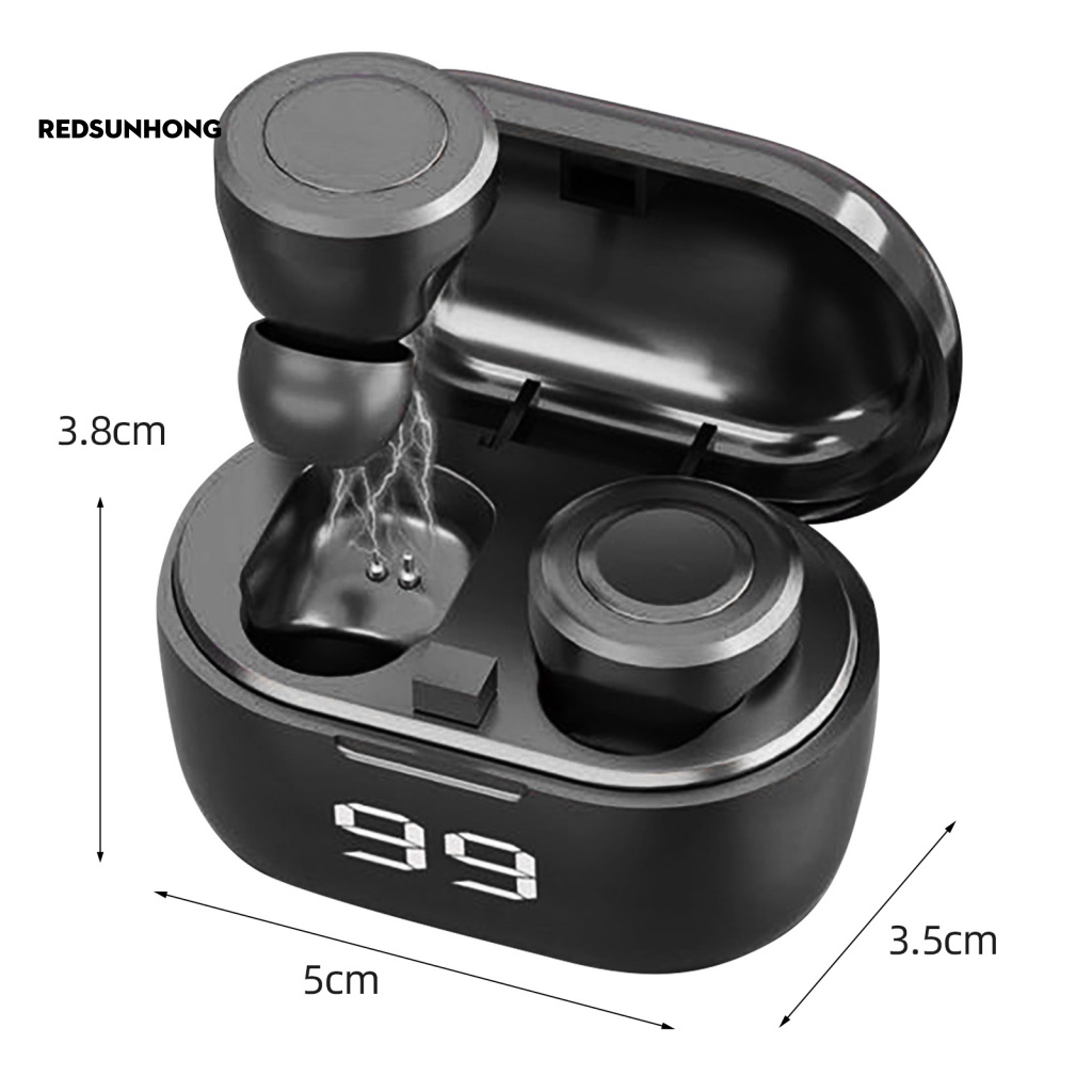 Tai Nghe Bluetooth RSH.z Có Nút Điều Khiển Cảm Ứng Vân Tay Chạy Bộ