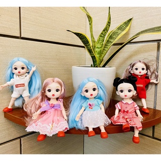 Quần Áo Váy Dành Cho Búp Bê 16cm