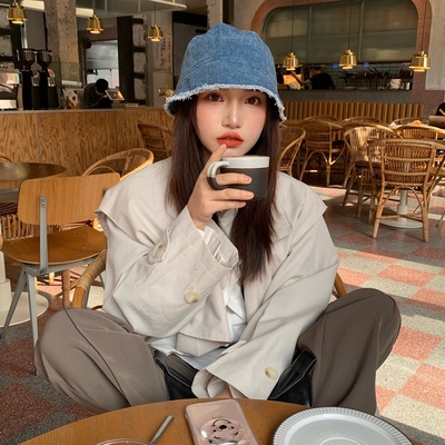 Nón Tai Bèo Denim Chống Nắng Thiết Kế Mới 2022 Thời Trang Mùa Hè Cho Nữ