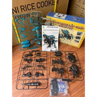Khủng long lắp ráp chạy pin