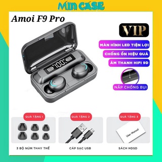 [F9 PRO] Tai Nghe Bluetooth Amoi F9 Pro 5.0 Kết Nối Không Dây | Phiên Bản Quốc Tế | Cảm Ứng | Nhét Tai Amoi F9 Pro