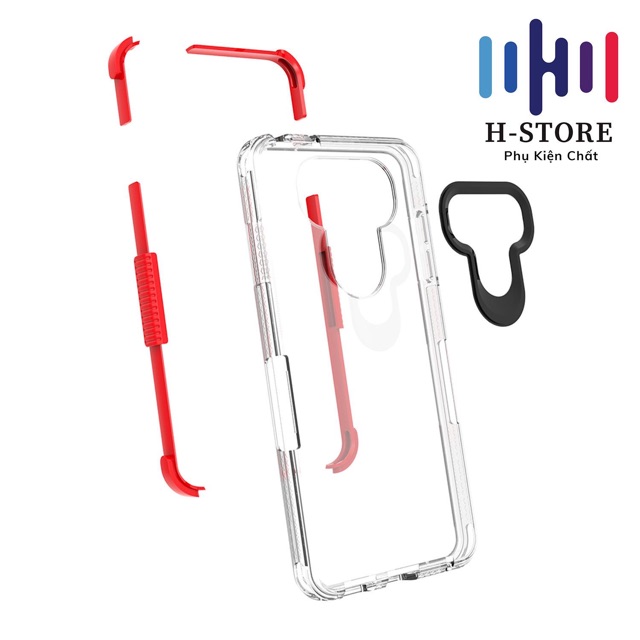 Ốp chống shock viền màu LG V40