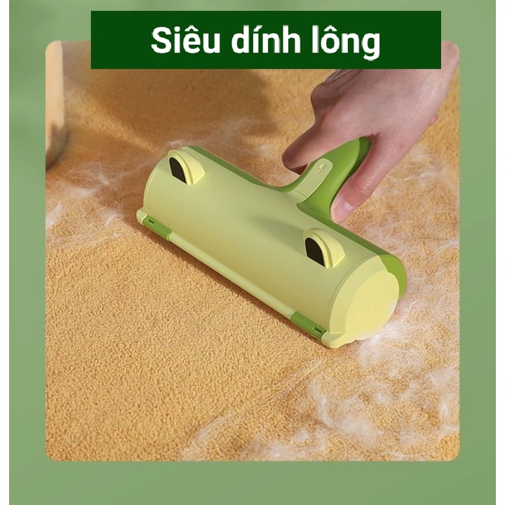 [Mới về] Cây lăn tĩnh điện - cây lăn lông chó mèo phiên bản đặc biệt - Chất liệu cao cấp vô cùng chắc chắn