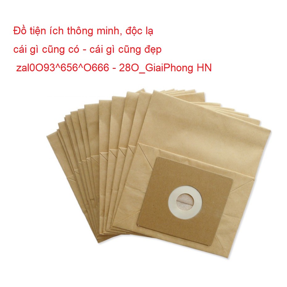 Túi hút bụi chân không, túi giấy hút bụi Philips FC8188 / 8338 và cho máy hút bụi Hitachi lắp lẫn