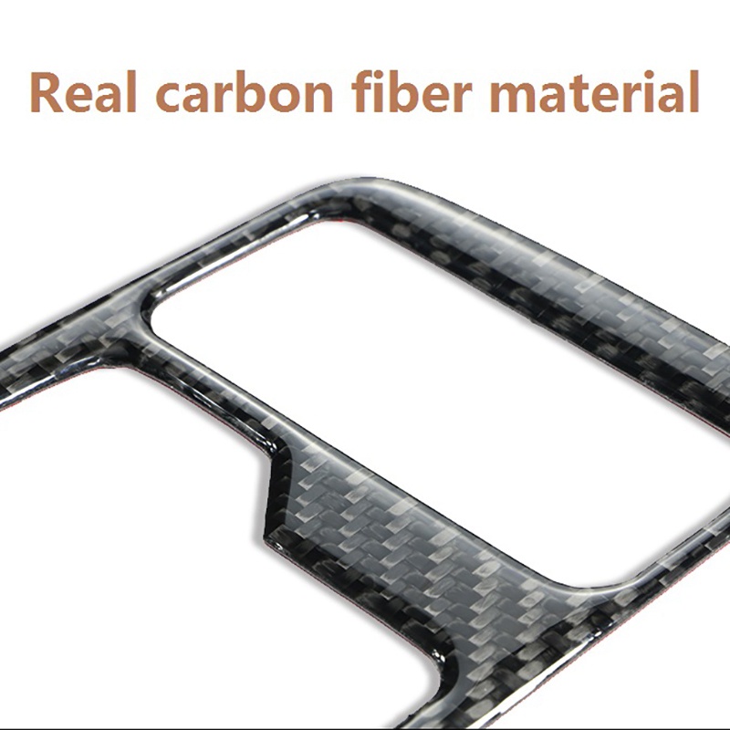 Ốp Viền Nút Điều Khiển Cửa Sổ Xe Hơi Họa Tiết Sợi Carbon Trang Trí Cho Mazda CX5 CX-5 2015 2016
