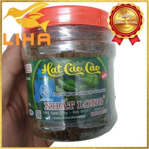 Hạt Cào Cào Nhất Long 200gr - Thay Thế Mồi Tươi Giúp Chim Nhanh Đạt Lửa