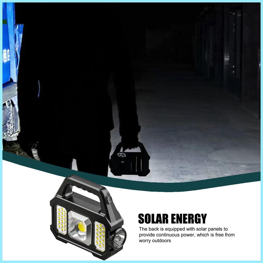 Đèn Pin LED Cầm Tay 500LM Có Thể Sạc Lại Tiện Dụng