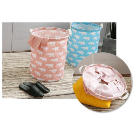 [XỊN_RẺ] Giỏ Vải Đựng Đồ Đa Năng,Đựng Đồ Chơi Sọt Vải Để Quần Áo Vải Bố Chống Thấm Nước - Văn Phòng Phẩm Sáng Tạo