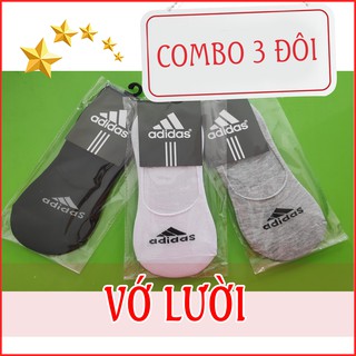 Combo 3 Đôi vớ lười Nam hàng đẹp tất lười nam