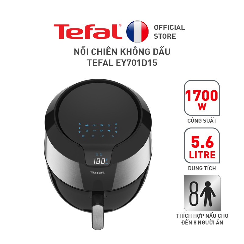 Nồi chiên không dầu Tefal EY701D15 dung tích XXL