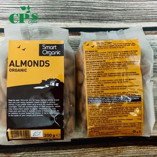 Hạnh nhân hữu cơ Smart Organic 200g