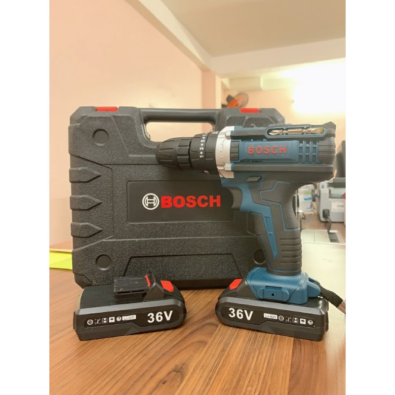 Máy khoan pin cầm tay, kèm phụ kiện,25 chi tiết, máy khoan pin 36v bosch, khoan pin mini,