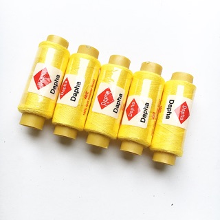 Chỉ cuộn nhỏ ( màu vàng - cam )