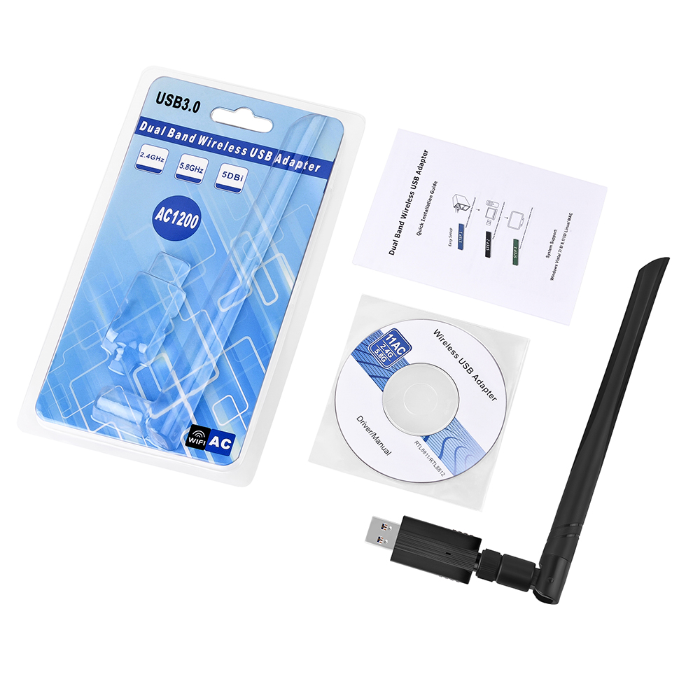 Thiết Bị Phát Wifi 5ghz 1200mbps Usb 3.0 Băng Tần Kép