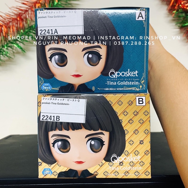 Mô Hình Chính Hãng Fantastic Beasts Q Posket - Tina Goldstein Figure Harry Potter
