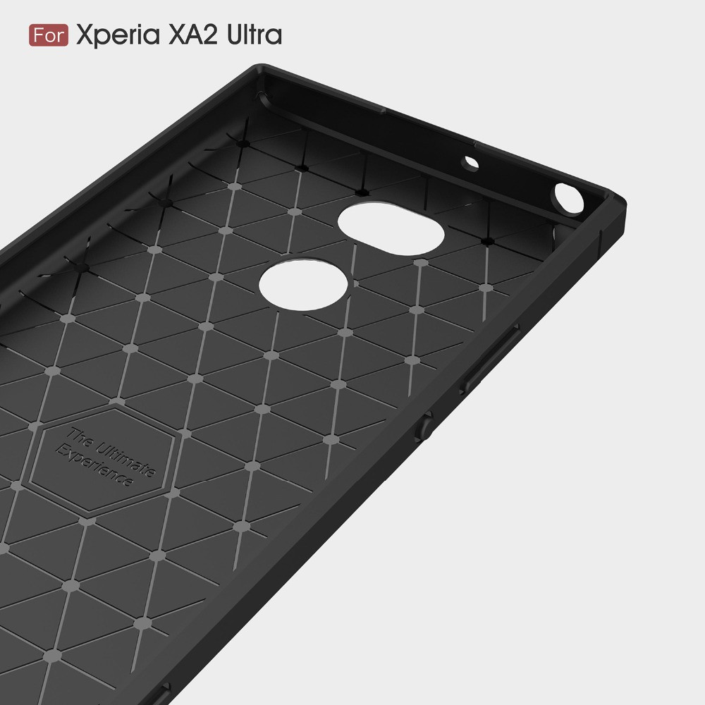 Ốp Lưng Sony XA2 Ultra dẻo cacbon phay xước chống sốc