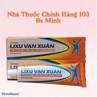 Kem Bôi Liền Xương Tan Bầm Tím Bong Gân Tái tạo Mô Lixu Vạn Xuân