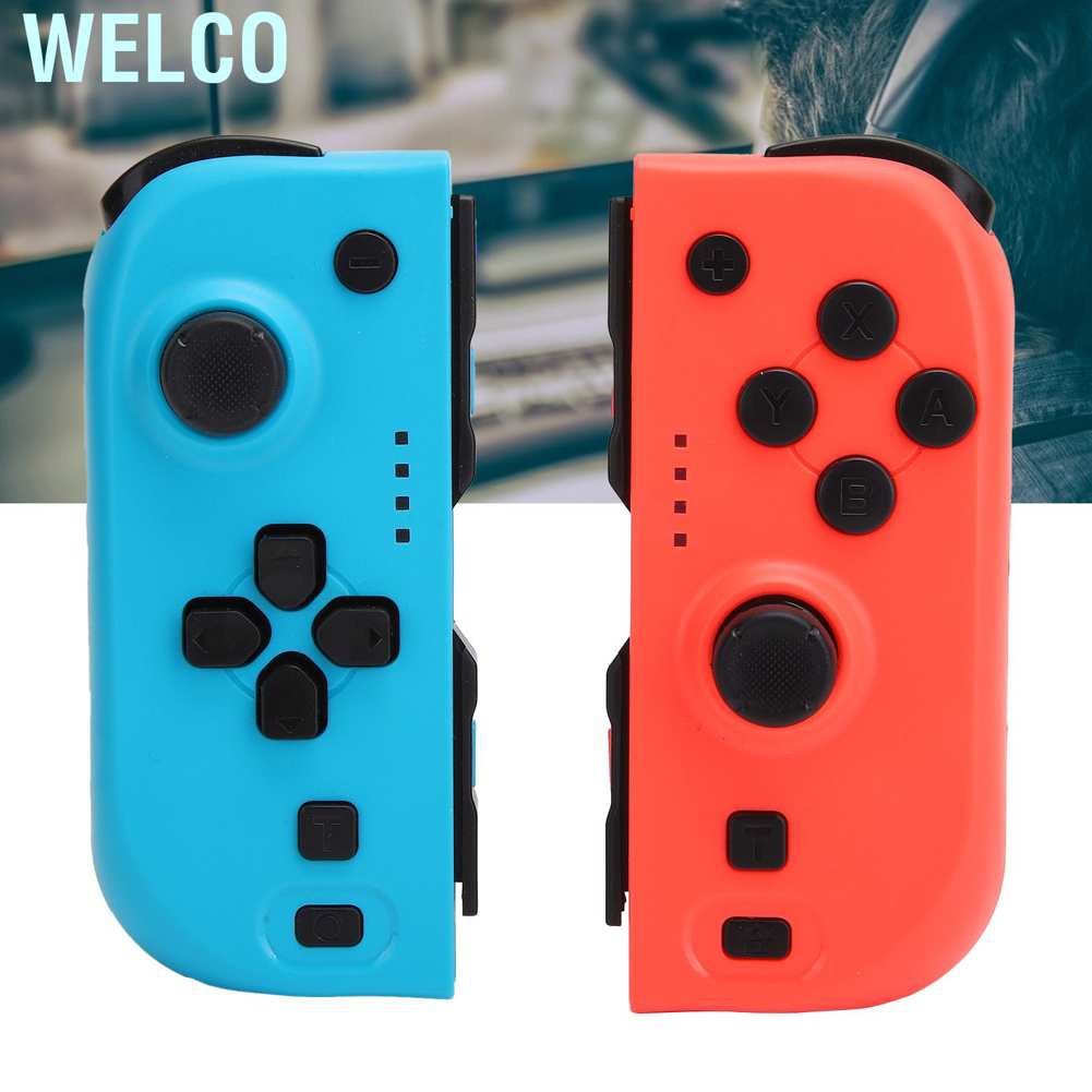 Welco Wireless Bluetooth Handle Left and Right Gamepad Joystick Controller with NFC for Switch