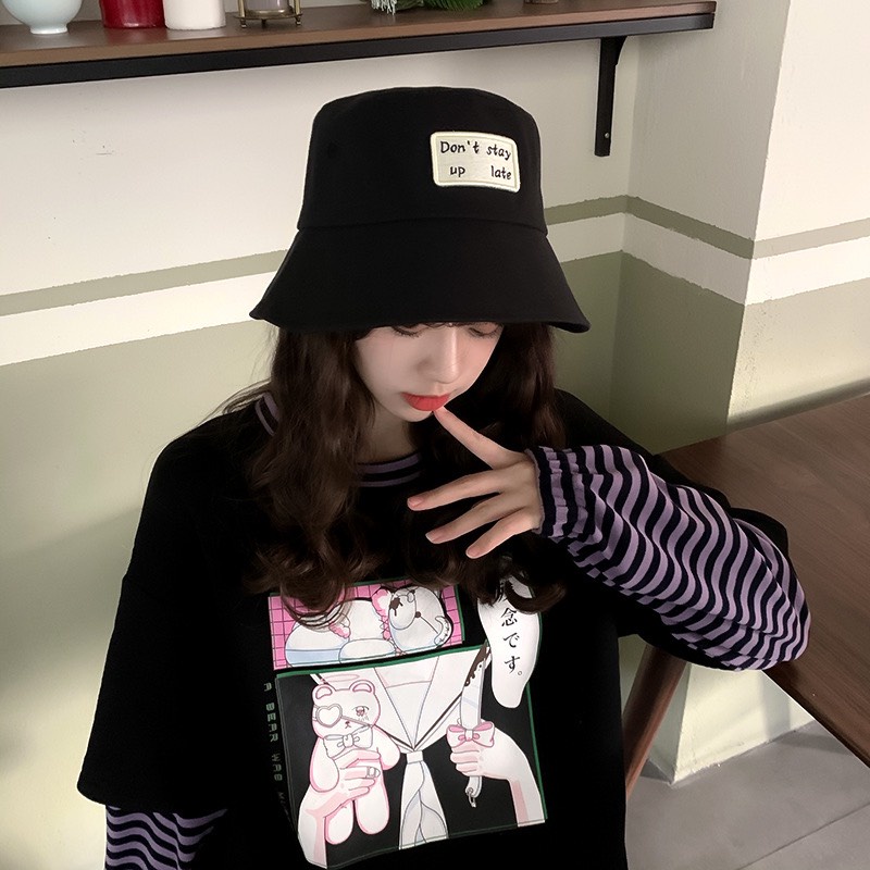 Mũ Bucket Trơn Nón Tai Bèo Vành Cụp Ader Và Dont Stay 468 Nhiều Màu Sắc Ulzzang Form Unisex Nam Nữ - Hazo