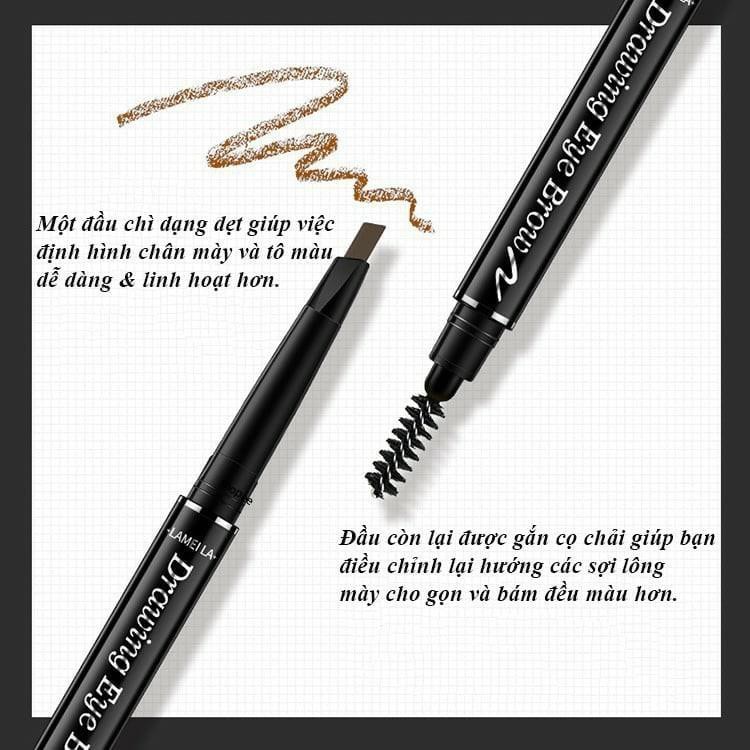 Bộ trang điểm LAMEILA 7 món Kem BB+ Phấn phủ+ Phấn mắt+ Mascara+ Chì kẻ mày+ Bút dạ kẻ mắt+ Son kem ZD-BT061 | BigBuy360 - bigbuy360.vn