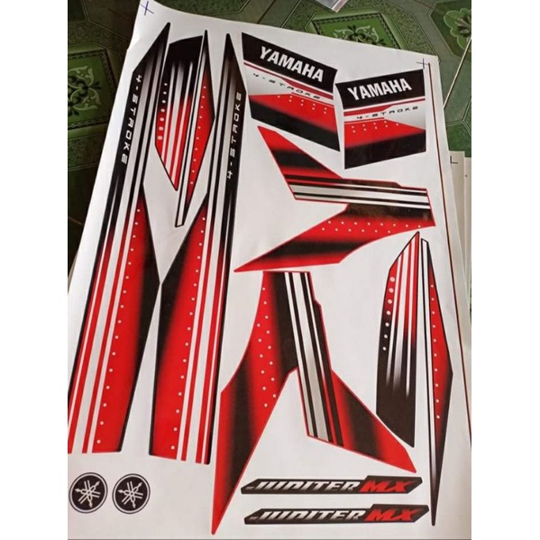 Tem rời dán xe jupiter mx