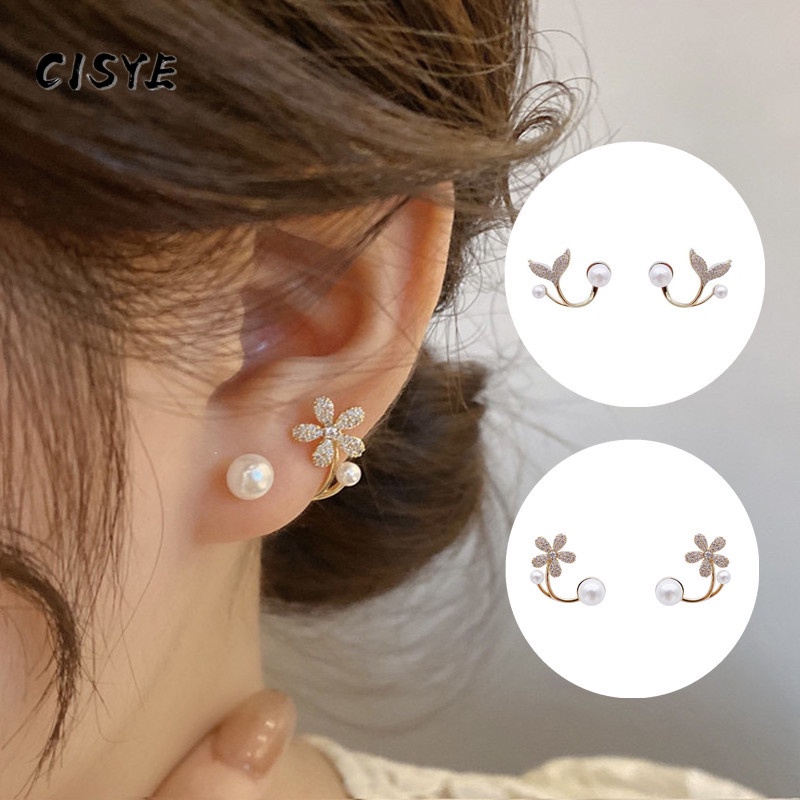 Bông Tai Hình Hoa Nhỏ Phong Cách Hàn Quốc Không Gây Dị Ứng Mới Cho Nữ