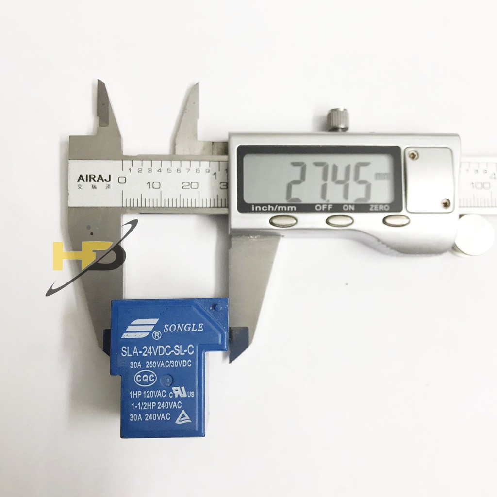 Relay SLA 24VDC SL-C 6 Chân 30A 24V T90, Rơ Le 24V 30A Chính Hãng SONGLE