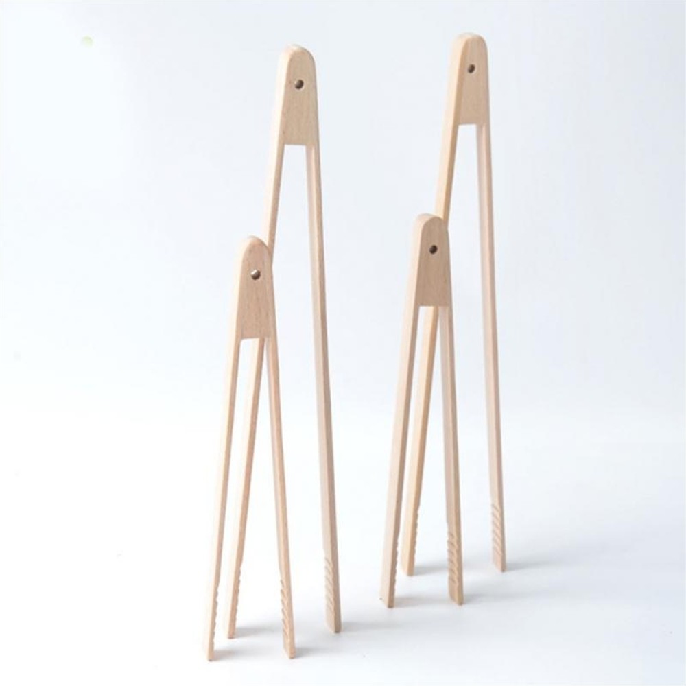 Kẹp gỗ gắp thức ăn với 2 cỡ tùy chọn