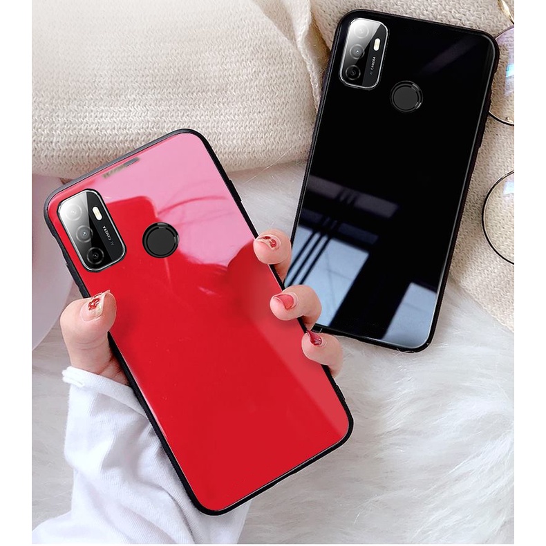 Ốp Lưng OPPO A53 Mặt kính gương sáng bóng cao cấp