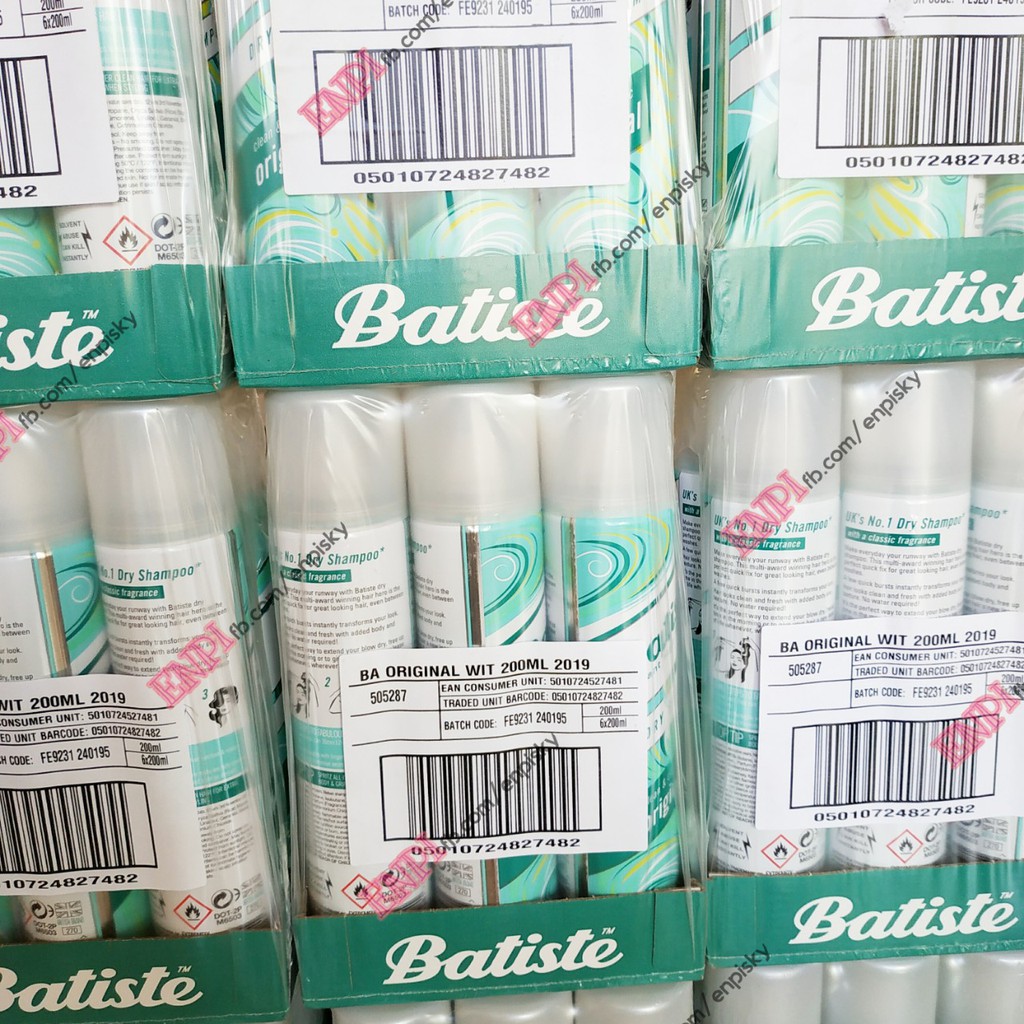 Dầu gội khô Batiste Dry Shampoo | BigBuy360 - bigbuy360.vn
