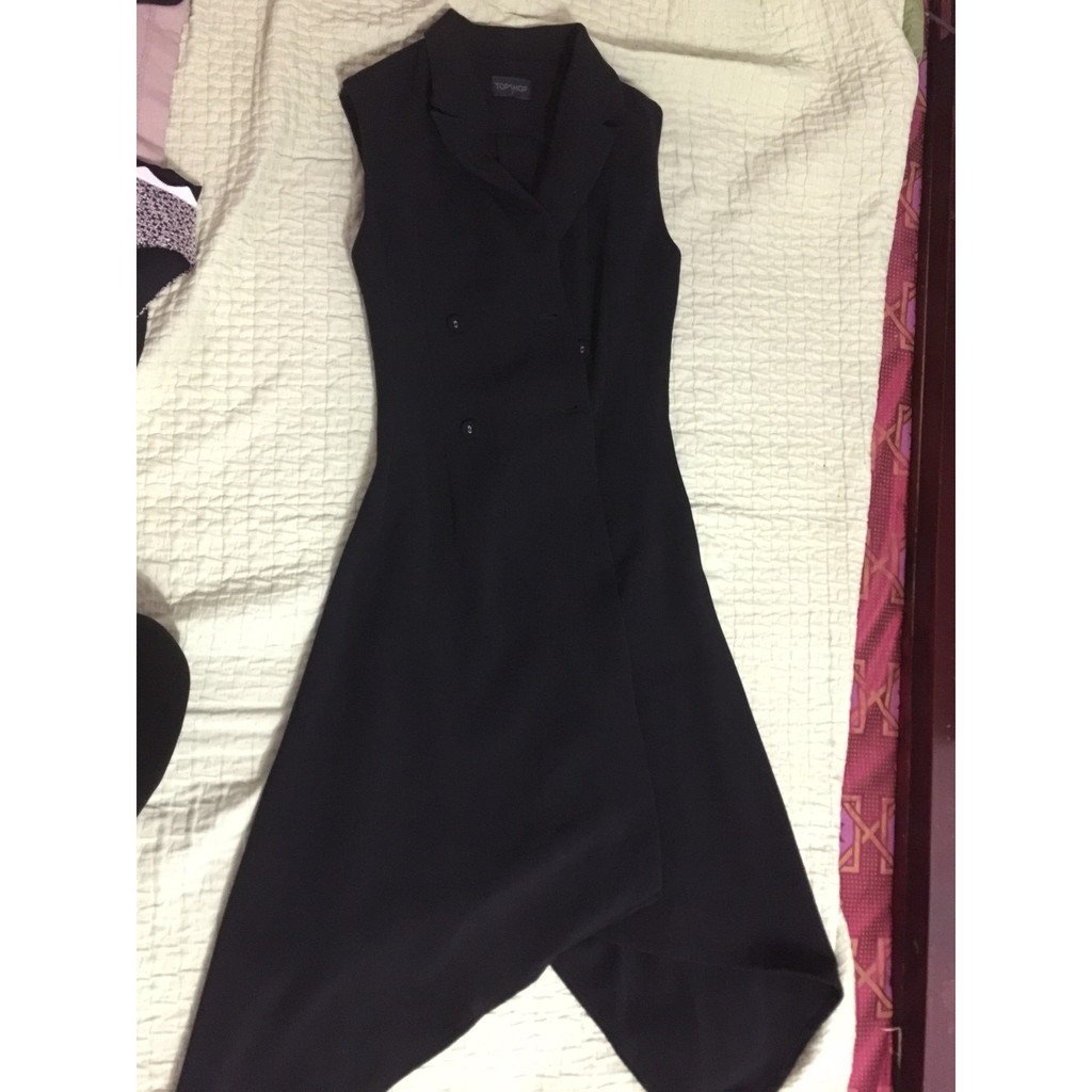 Váy nữ cổ vest Topshop