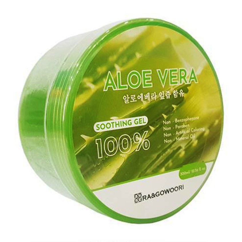 Gel dưỡng da nha đam Aloe vera Ra&amp;gowoori Soothing Gel 300ml