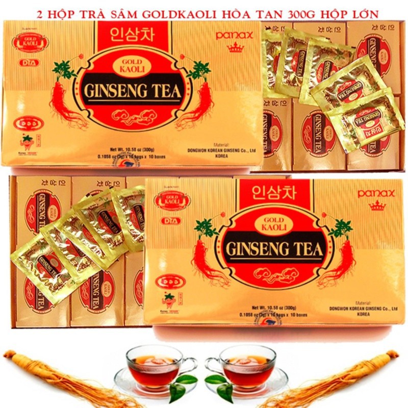 Date Mới 2026  1 hộp Trà Sâm Goldkaoli 300gr hộp lớn