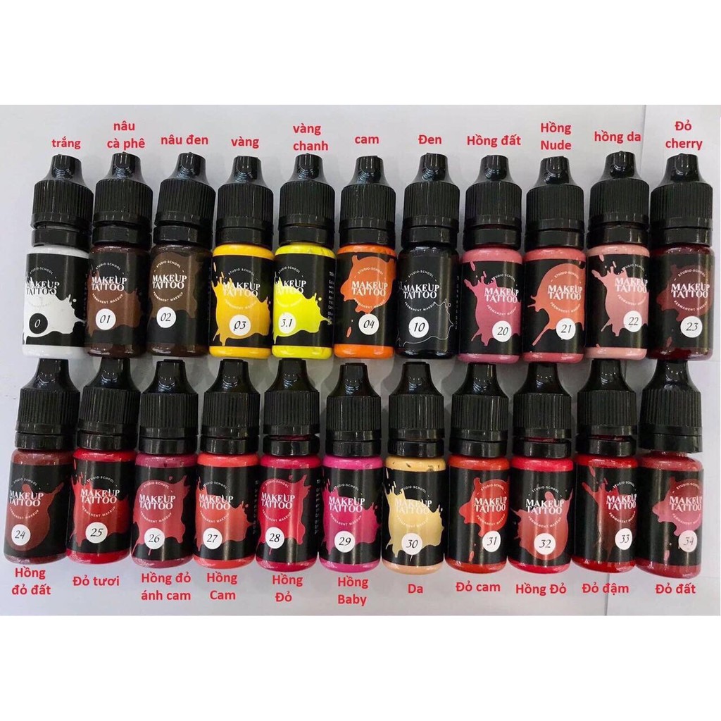 MỰC MAKEUP TATTO PHIÊN BẢN MỚI - mực makeup