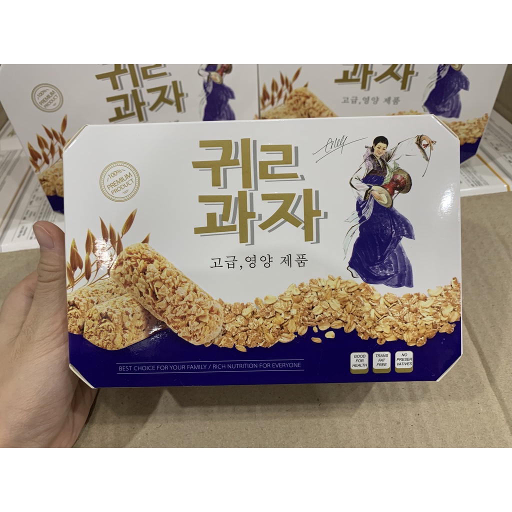 [Bánh kẹo tết 2022] Bánh Yến Mạch Hàn quốc