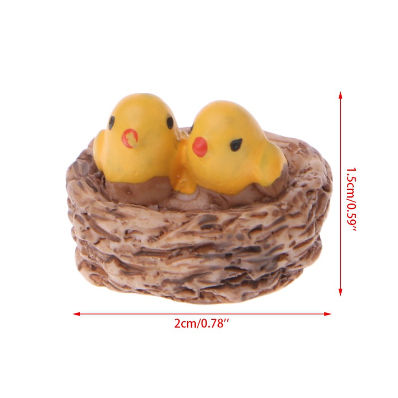 Mô hình chim bằng nhựa dùng trang trí