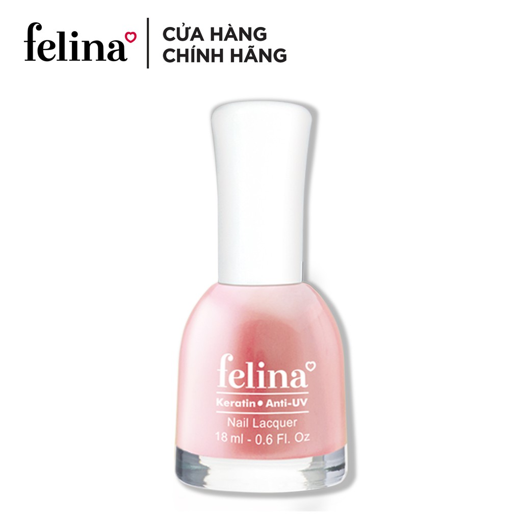 Sơn móng tay Felina 18ml - Màu Hồng Hoa Trà - Code CN106