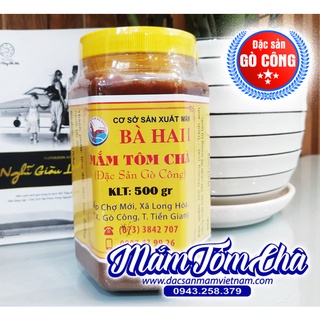 Mắm tôm chà bà hai gò công - hủ 500g
