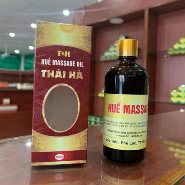 Dầu hue massage thái hà