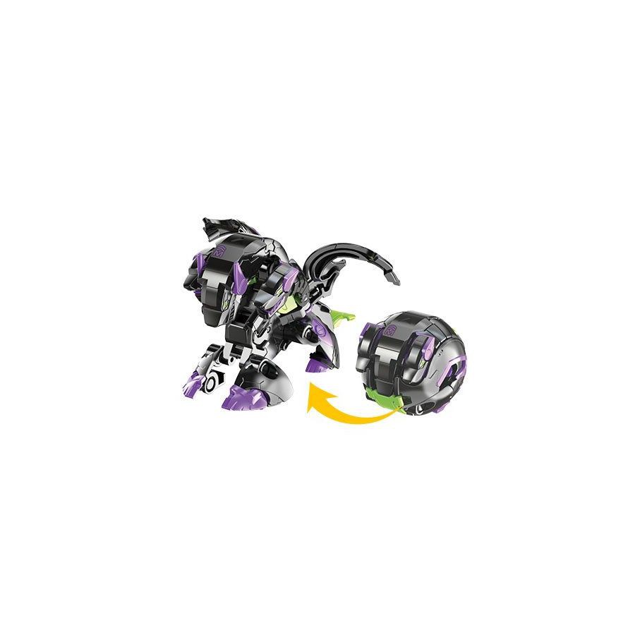 Đồ chơi BAKUGAN - SIÊU CHIẾN BINH SÓI 3 ĐẦU DX HOWLKOR BLACK - Mã SP 124733