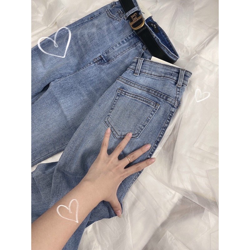 Quần jean dài mã nhạt