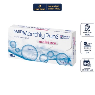 Kính áp tròng 1 tháng SEED Monthly Pure Moisture