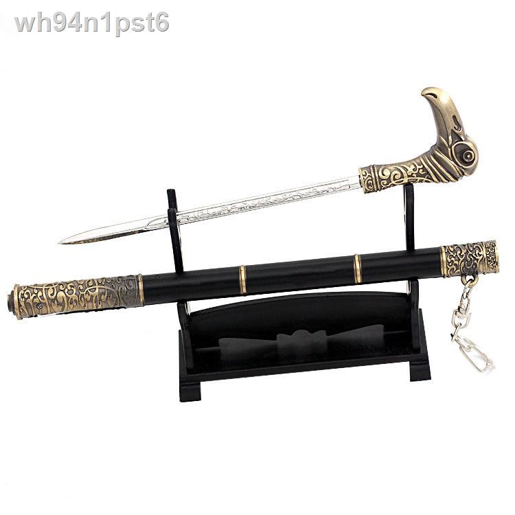 ● ☸Assassin s Creed Weapon Syndicate Owl Eagle Head Sword Cane Blade Hidden Blade Alloy Weapon Mô hình đồ