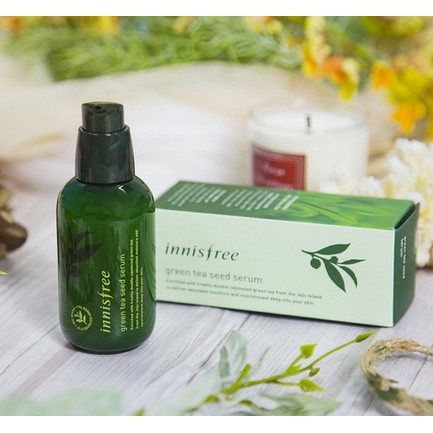 Combo Serum innisfree (80ml) + Sữa Rửa Mặt Trà Xanh Innisfree Hàn Quốc (150ml)