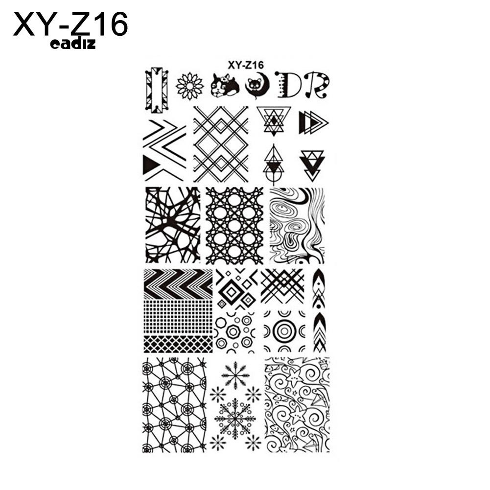 Tấm inox dập mẫu hoa văn Giáng sinh trang trí móng nghệ thuật