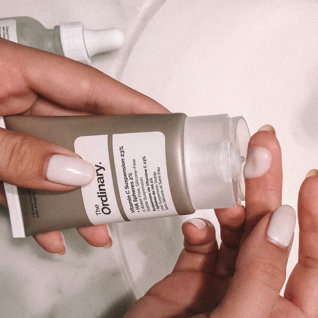 The Ordinary Vitamin C Suspension 23% + HA Spheres 2% - Kem Dưỡng C 23% Sáng Da, Cấp Ẩm, Chống Lão Hóa 30ml